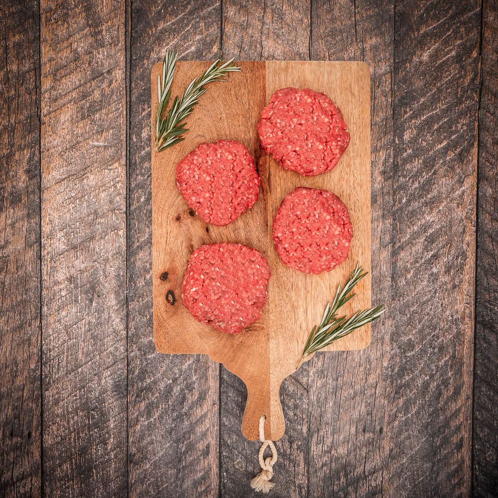 Grass-Fed Burger Patties - 4 pack